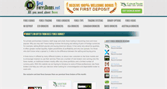 Desktop Screenshot of bestforexbonus.net